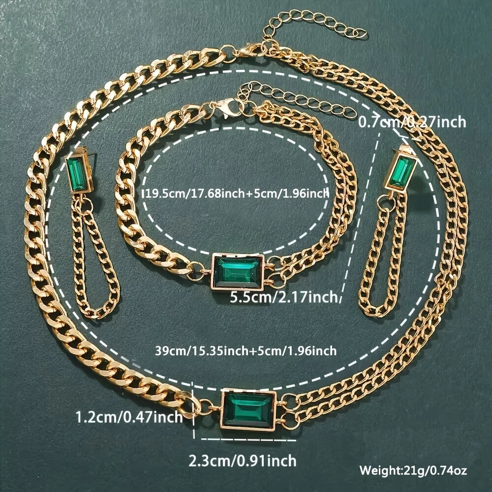 Woman, fancy, stylish combo set