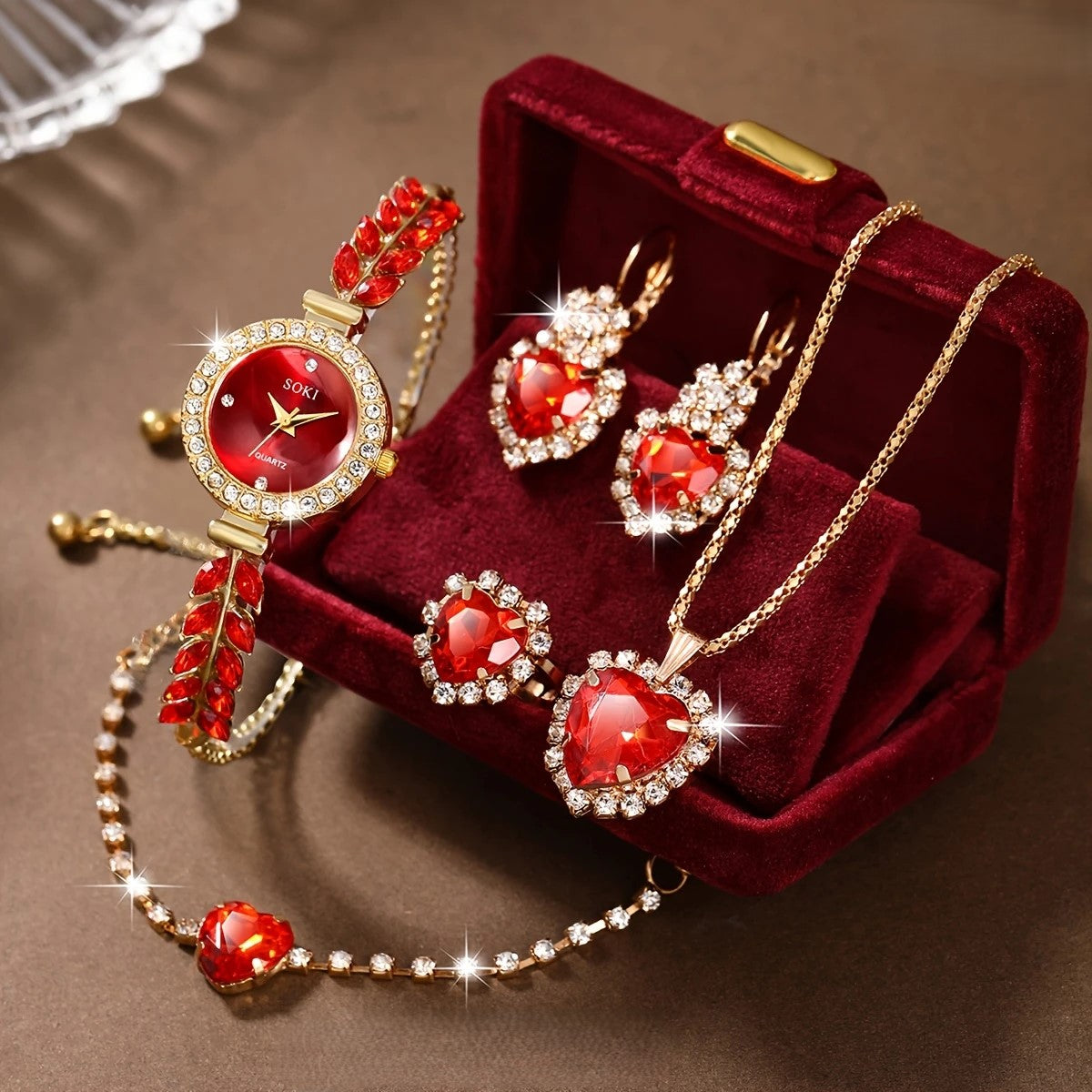 Woman, fancy, stylish combo set