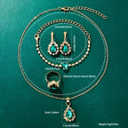 Woman, fancy, stylish combo set