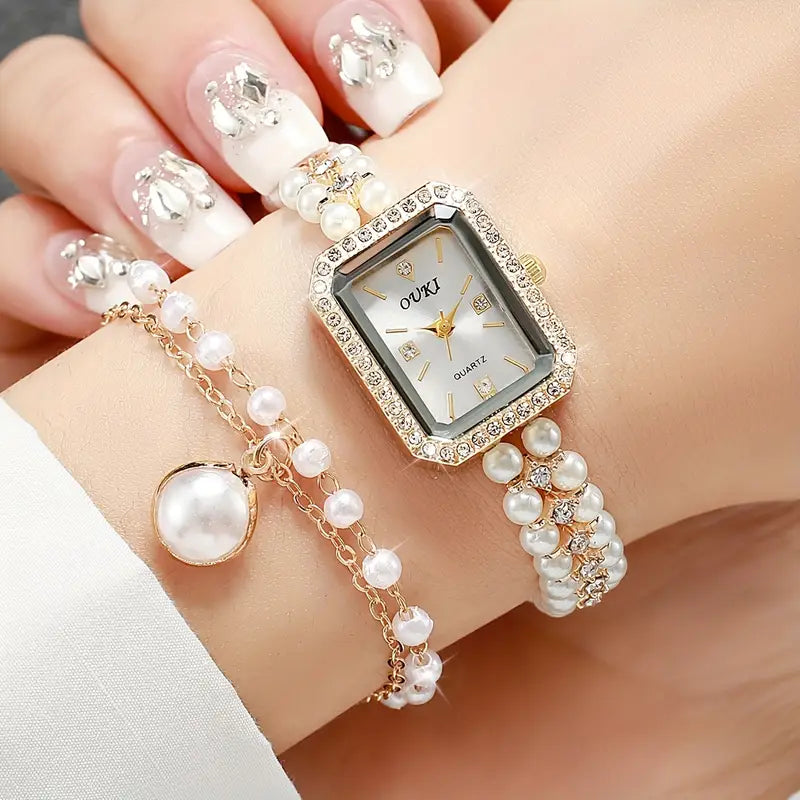 Woman, fancy, stylish combo set